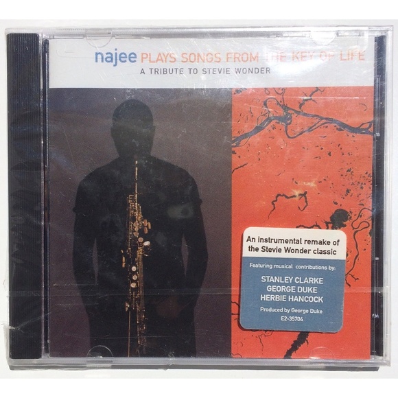 🦋 CD Najee Plays Songs from the Key of Life: A Tribute to Stevie Wonder - Picture 2 of 5